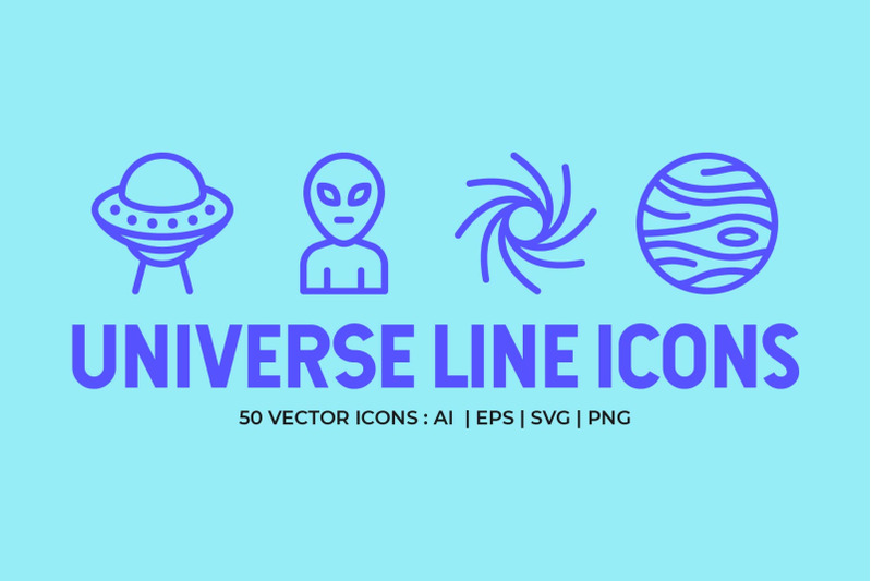 universe-line-icons