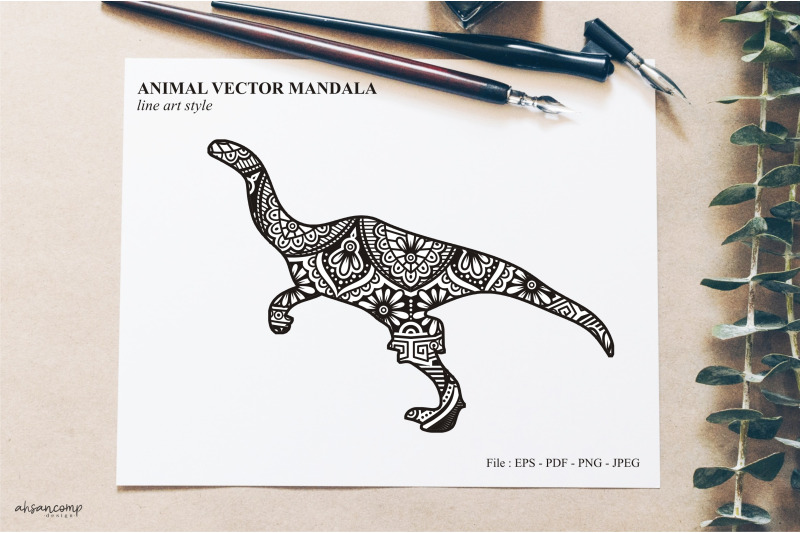 animal-vector-mandala-line-art-style