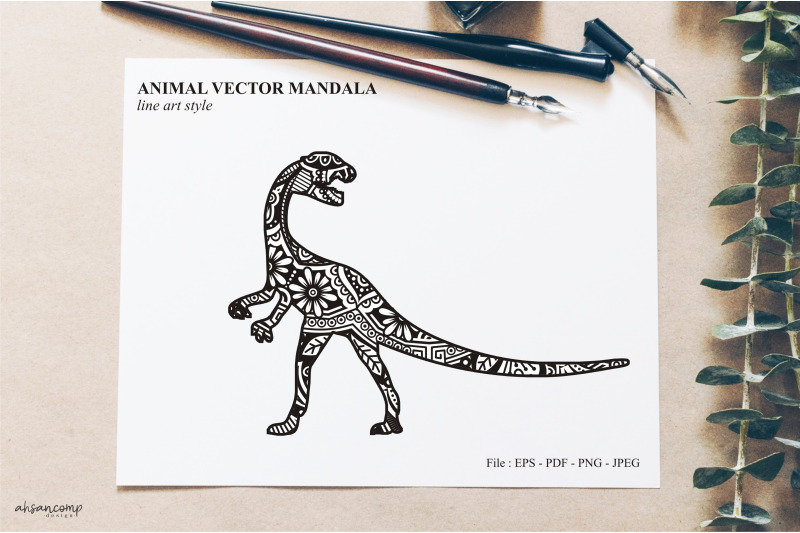 animal-vector-mandala-line-art-style