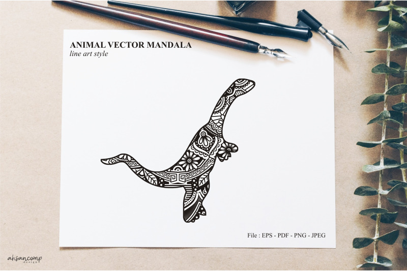 animal-vector-mandala-line-art-style