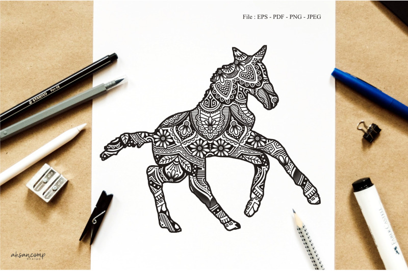 animal-vector-mandala-line-art-style