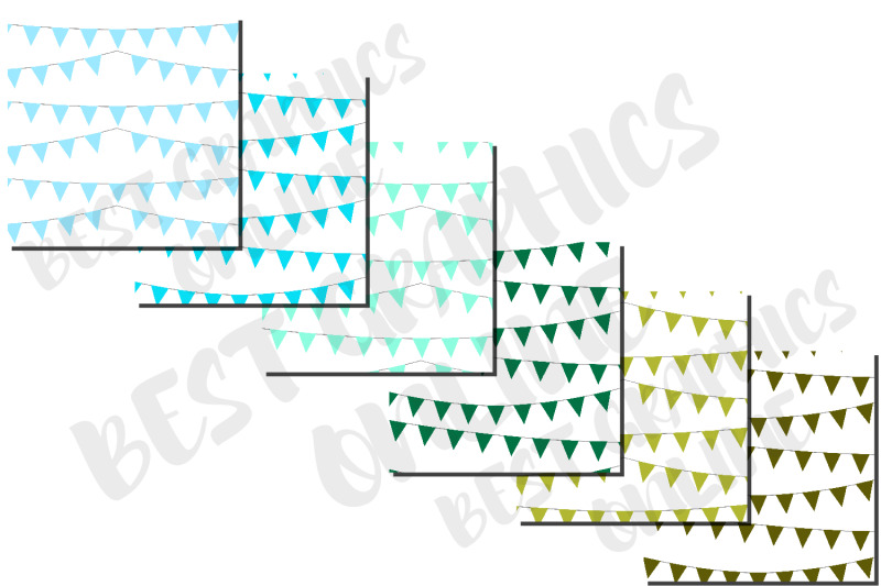 100-bunting-banners-digital-papers-banners-background-paper