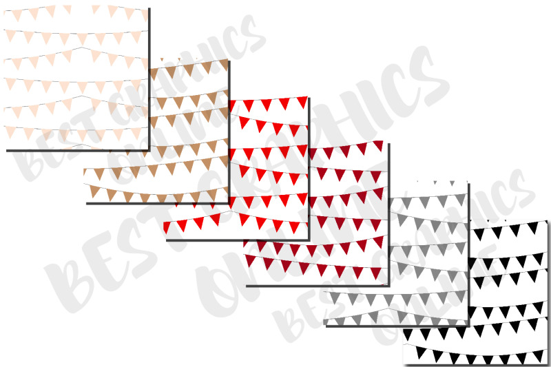 100-bunting-banners-digital-papers-banners-background-paper