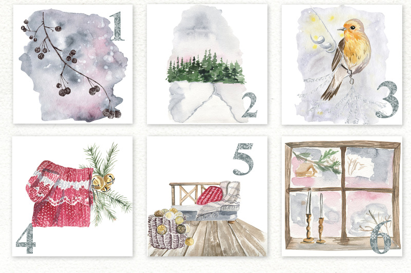 winter-advent-calendar-set