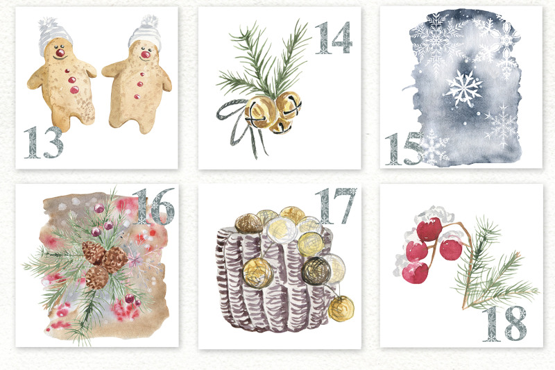 winter-advent-calendar-set