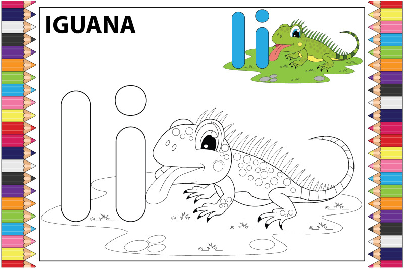 coloring-iguana-animal-cartoon-for-kids