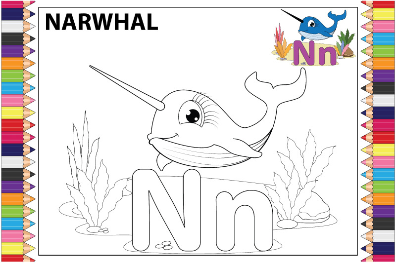 coloring-narwhal-animal-cartoon-for-kids