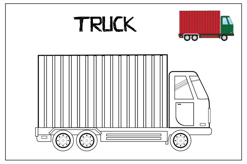 coloring-truck-for-kids