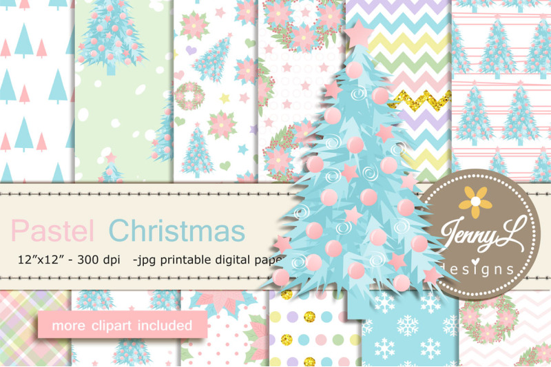 pastel-christmas-digital-paper-and-clipart
