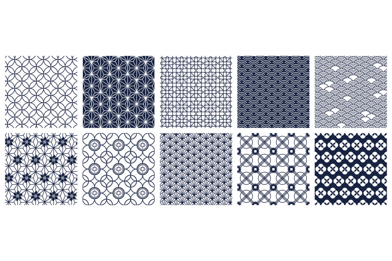 japanese-geometric-patterns-seamless-oriental-decorative-backdrops-g