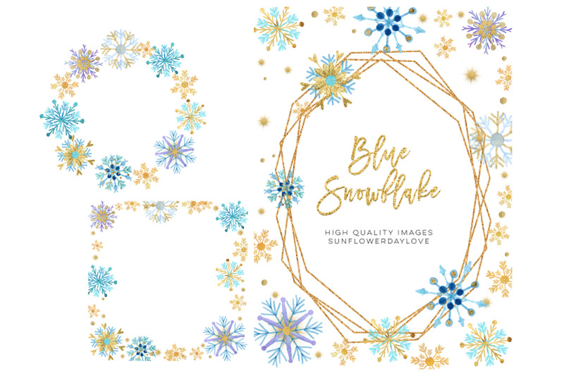 blue-snowflake-clipart-snowflake-blue-amp-gold-winter-snowflake