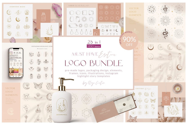 sale-logo-bundle-premium-logos-logo-insignia-cool-drawn-logo-vintag
