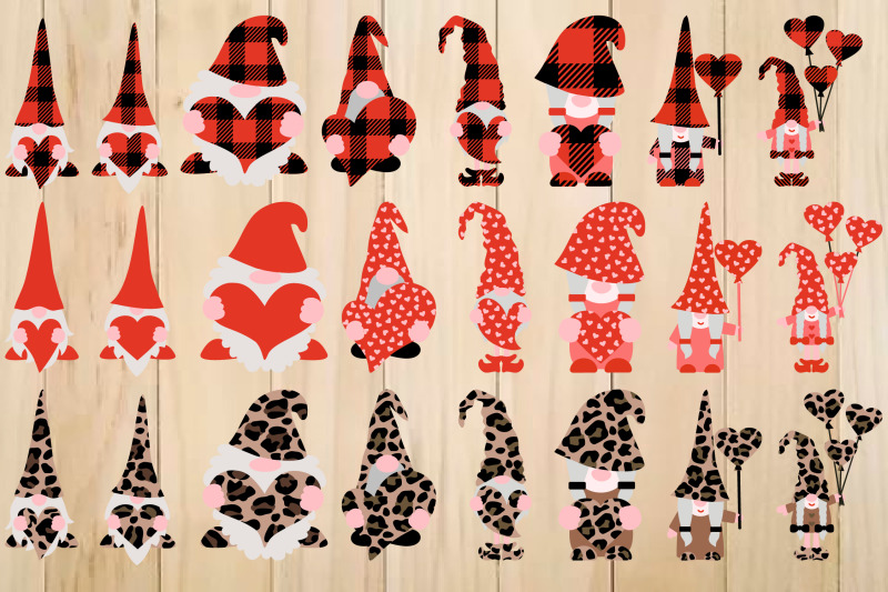 valentine-gnomes-in-leopard-and-buffalo-plaids-with-hearts