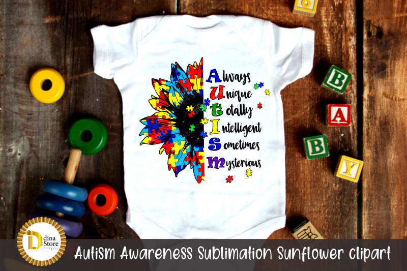 autism-awareness-sublimation-sunflower-clipart