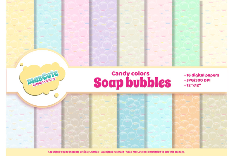 digital-paper-pack-soap-bubbles