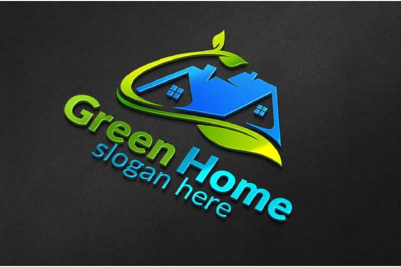 25-green-home-logo-bundle