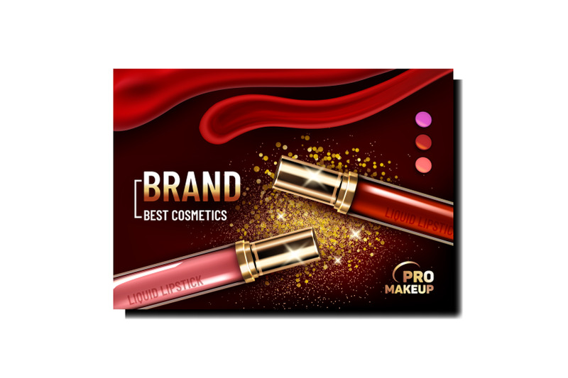 liquid-lipstick-bottles-advertise-banner-vector