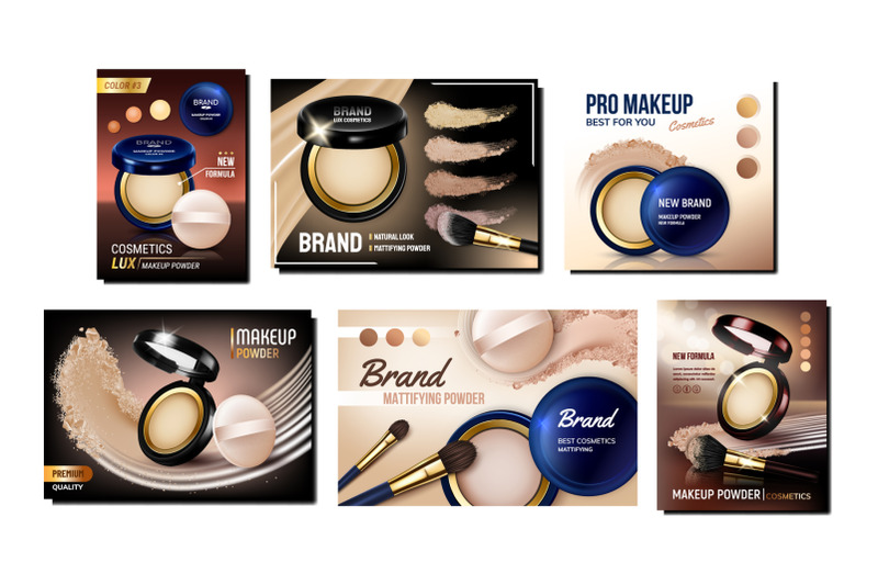 powder-cosmetics-creative-promo-posters-set-vector