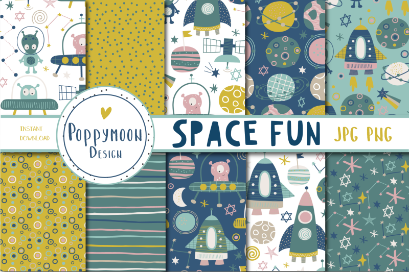 space-fun-paper-set