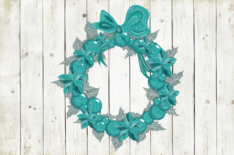 blue-christmas-wreath
