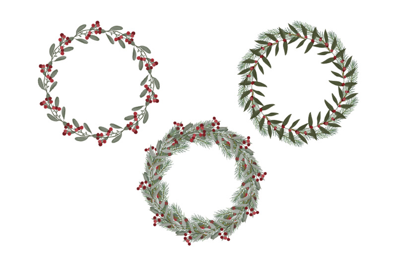 woodland-christmas-clipart