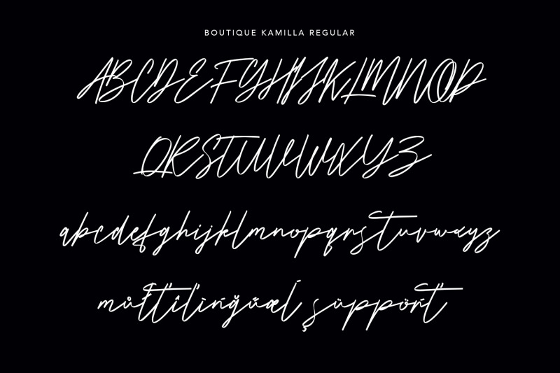 boutique-kamilla-signature-typeface