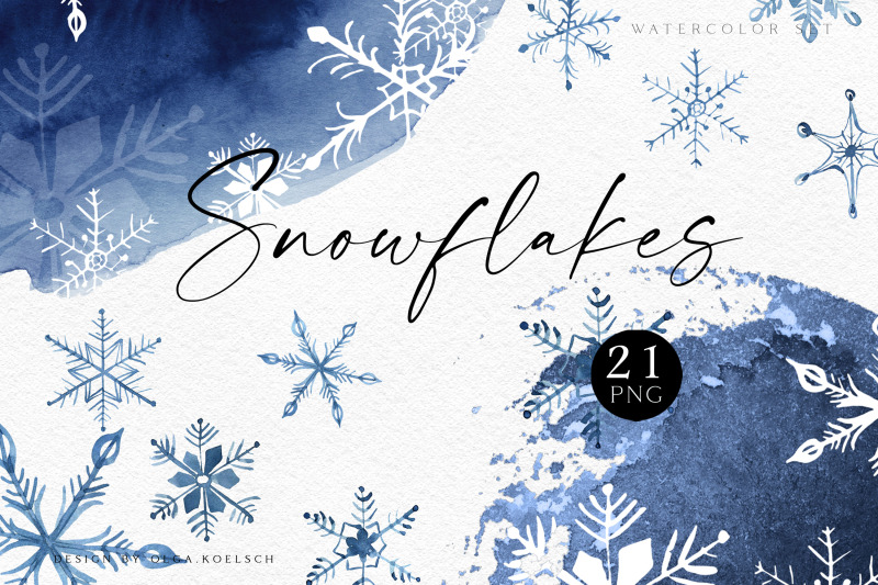 snowfalkes-clipart-watercolor-winter-holiday-clipart-hand-drawn-navy-blue-snowflakes-for-planner-or-gift-tags