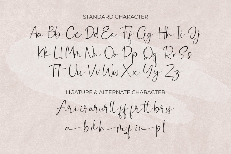 arimossa-signature-font