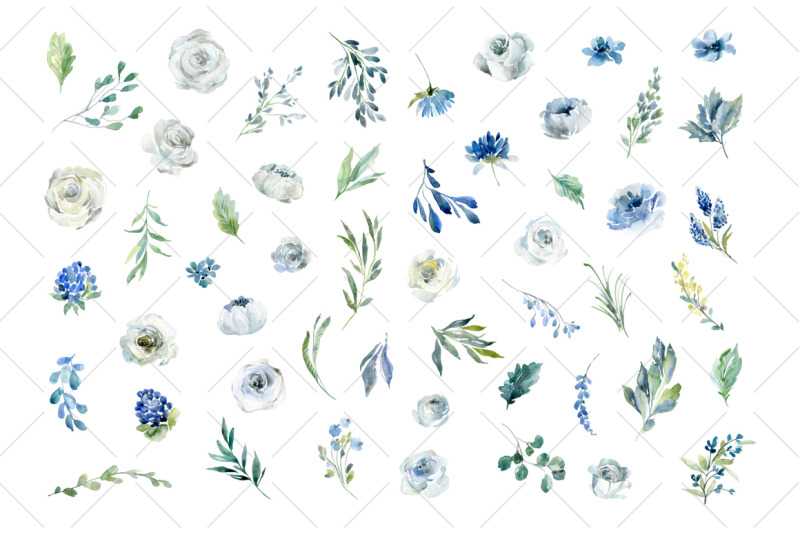 fresh-watercolor-blue-amp-white-flowers-png