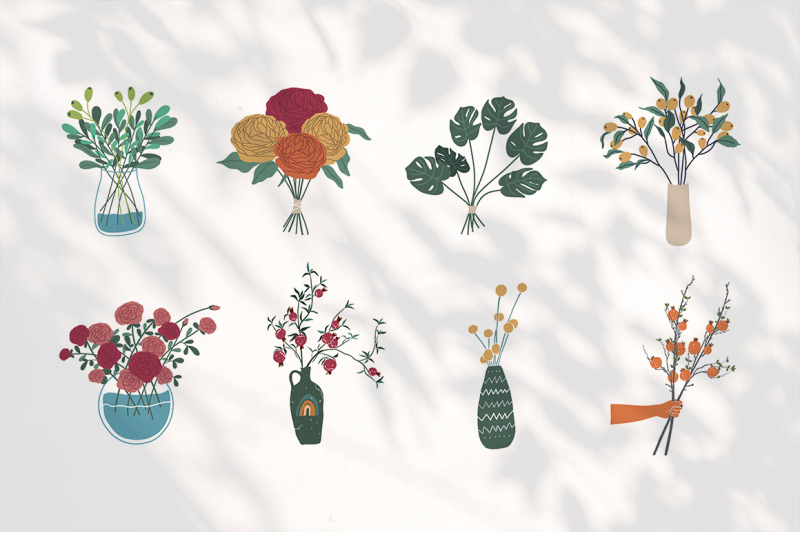 hand-drawn-botanical-florals-vector-set