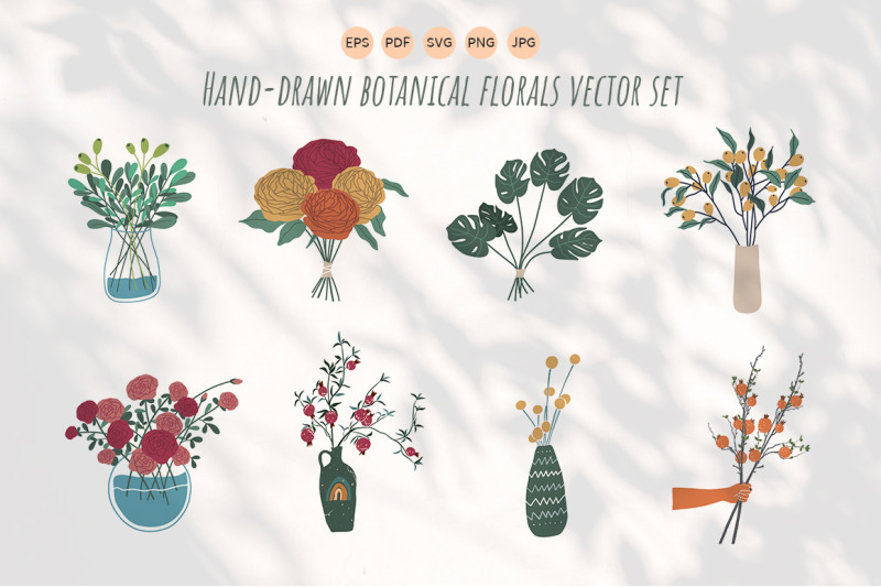 hand-drawn-botanical-florals-vector-set