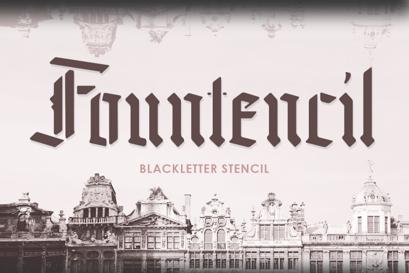 fountencil-blackletter-stencil