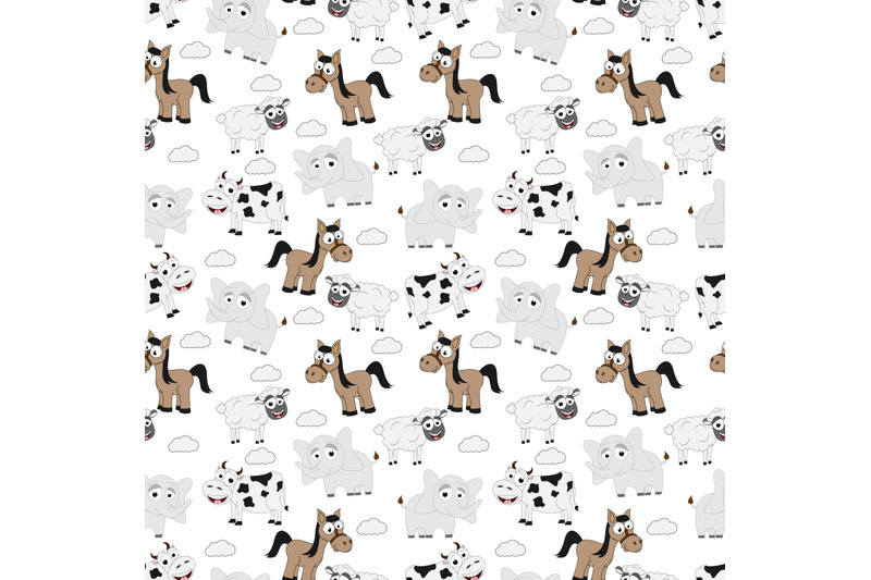 pattern-design-with-cute-animal-cartoon-ornament