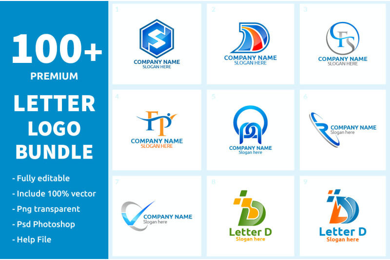 100-letter-logo-bundle