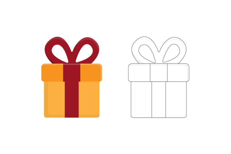 christmas-gift-fill-outline-icon