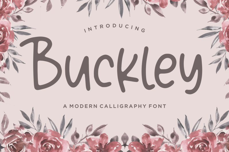 buckley-modern-calligraphy-font