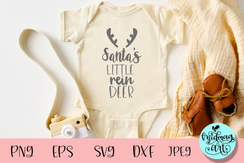 santa-039-s-little-rein-deer-svg-baby-svg