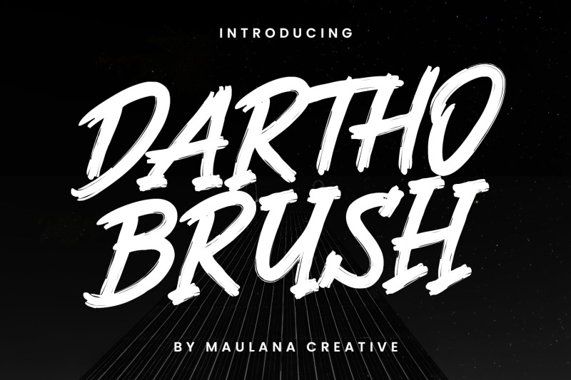 dartho-brush-typeface