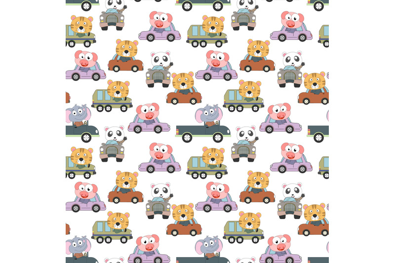 pattern-design-with-cute-animal-cartoon-ornament