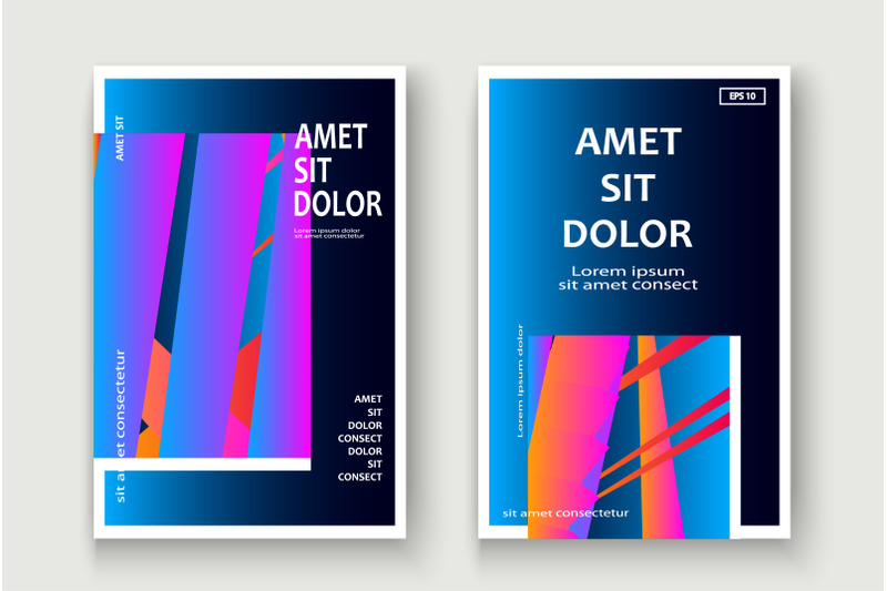 minimal-cover-set-design-vector-illustration-neon-blurred-blue-gradie
