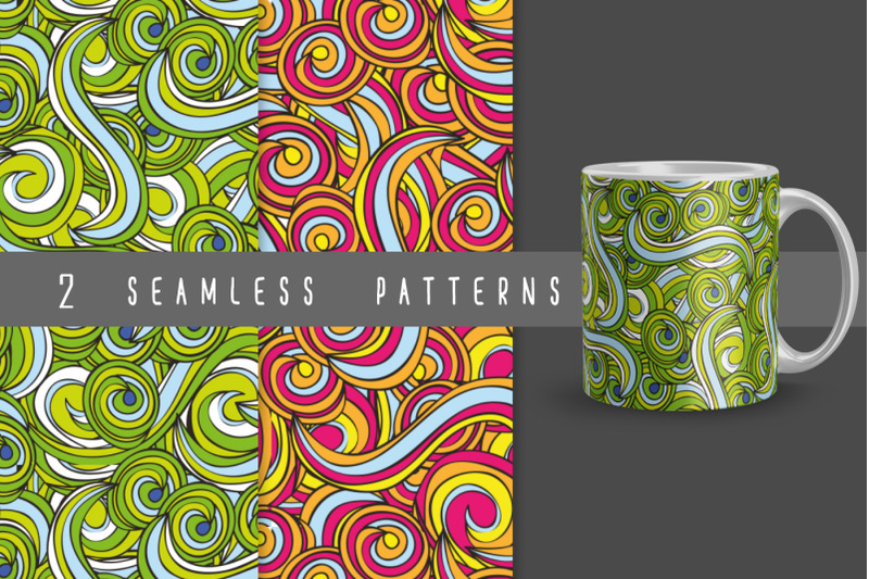 2-seamless-patterns-bright-set
