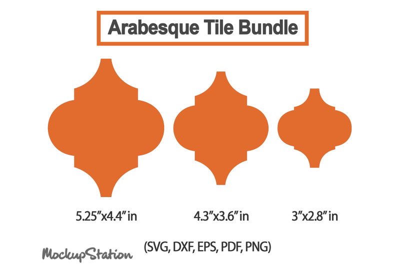Download Arabesque Tile SVG Bundle, Christmas Ornament Template ...