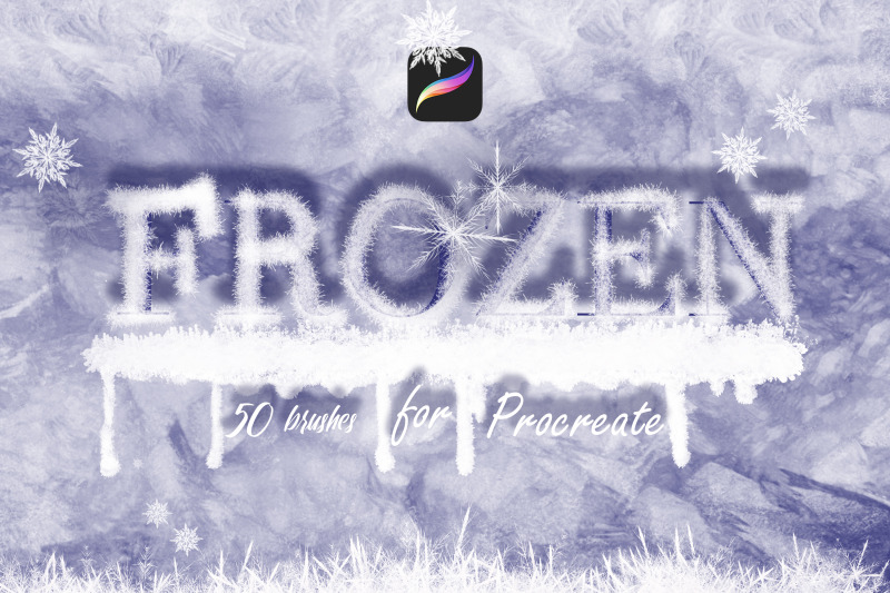 frozen-brushes-for-procreate