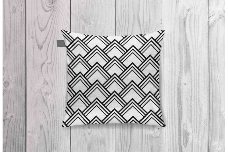 black-and-white-geometric-patterns