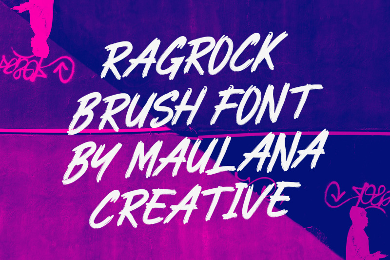 ragrock-brush-font