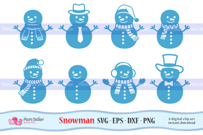 snowman-svg-eps-dxf-and-png