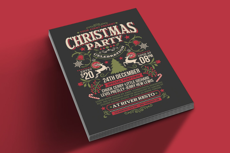 christmas-party-celebration-flyer