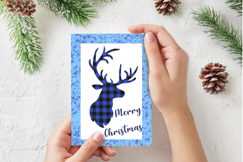 4-blue-buffalo-plaid-reindeer-sublimation