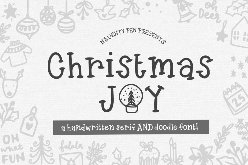 christmas-joy-handwritten-serif-and-doodle-font