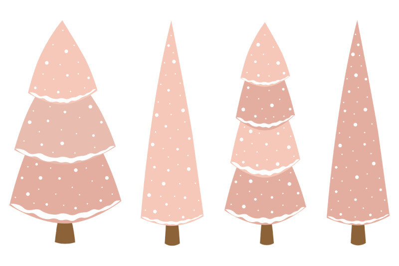 set-christmas-trees-vector-illustration-christmas-trees-svg